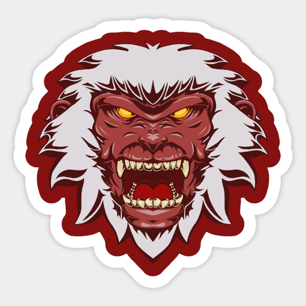 Fierce Snow Monkey